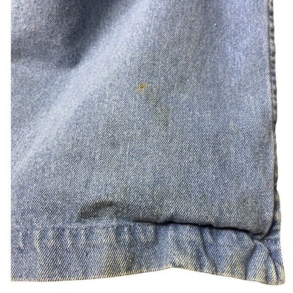 Vintage 90s Denim Duster Long Chore Coat Size L/XL - Picture 9 of 13